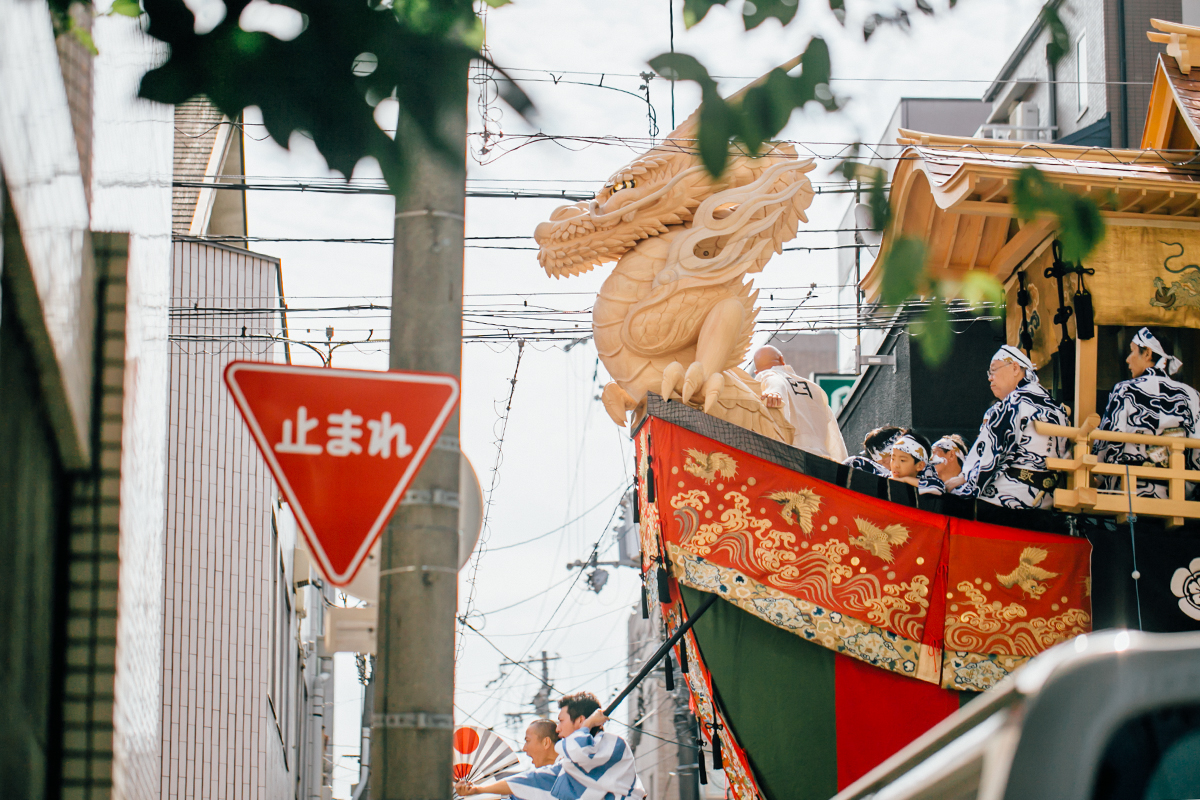 祇園祭 2016 後祭 大船鉾の龍頭